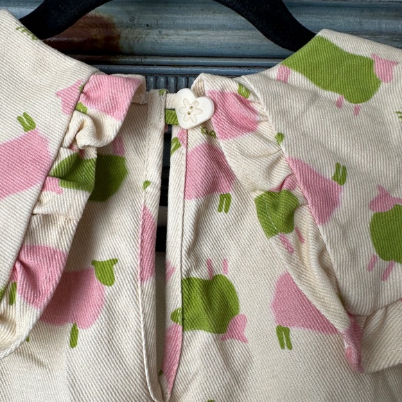 Lisa Says Gah Counting Sheep Green Size XS - Picture 8 of 8